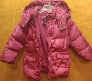 Pink Puffer Coat